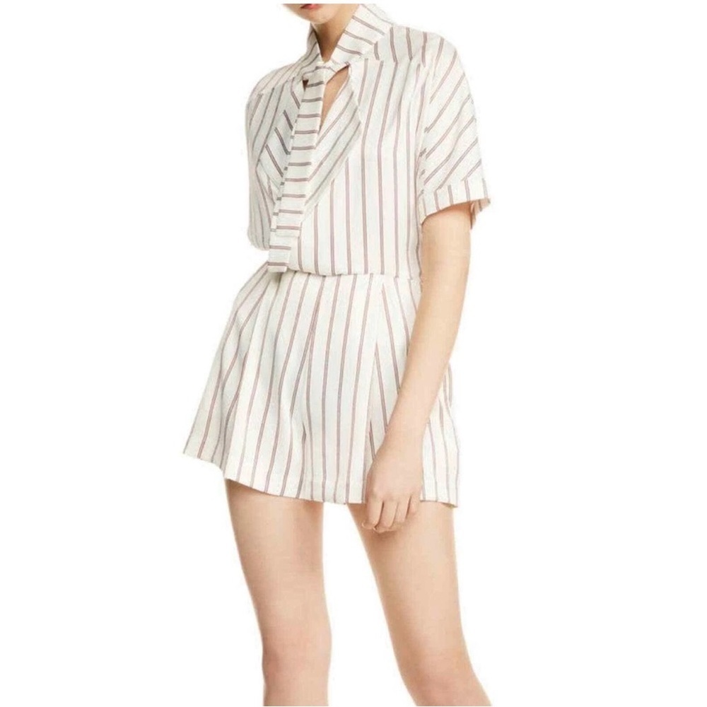MAJE | striped romper | size 34